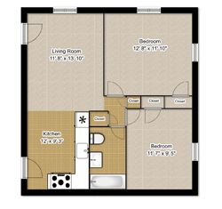 Howard Place Floor Plans