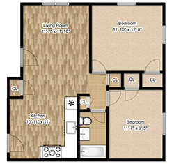 Howard Place Floor Plans