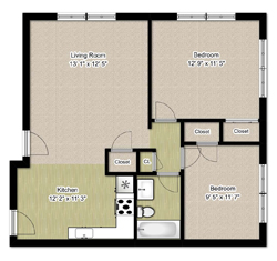 Water's Edge  Floor Plans